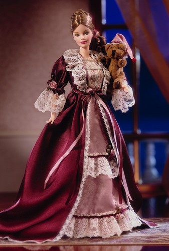  Victorian Barbie® Doll with Cedric Bear™ 2000