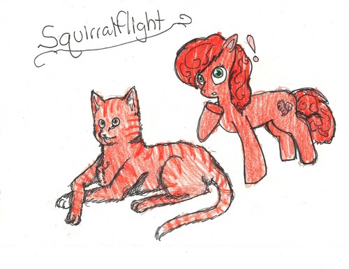  Warriors to My Little Pony:Squirrelflight