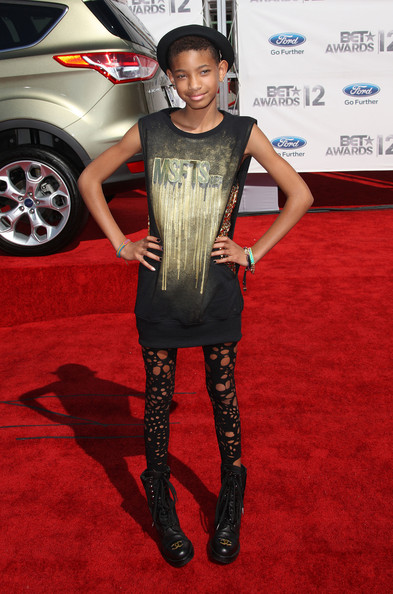 Willow at the BET Awards, Los Angeles, 1july 2012