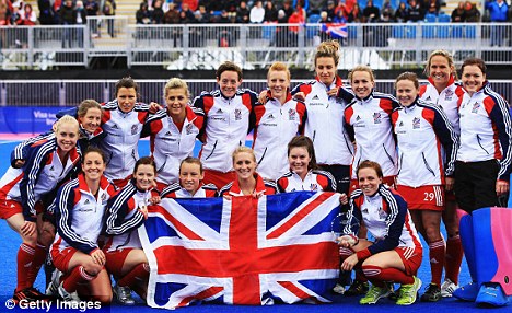 Womens GB hockey team