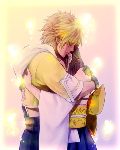  Yuna and Tidus together