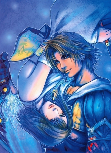  Yuna and Tidus together