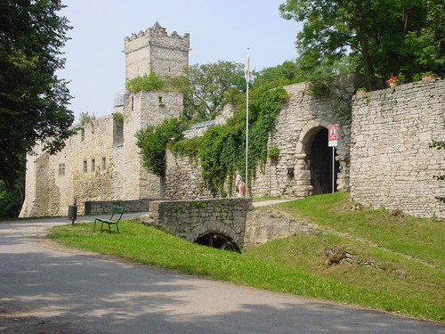 eckartsburg castle near eckartsberga