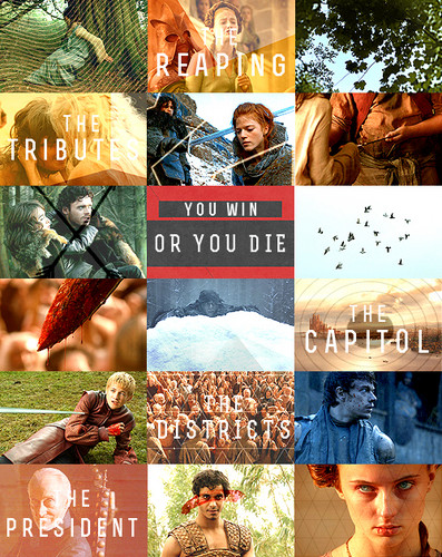  AU. meme —> The Hunger Games in Westeros