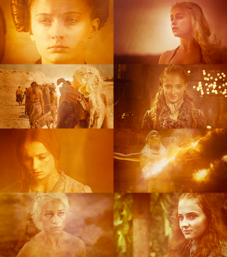  Daenerys Targaryen & Sansa Stark