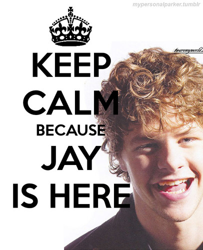  keep calm because جے is here