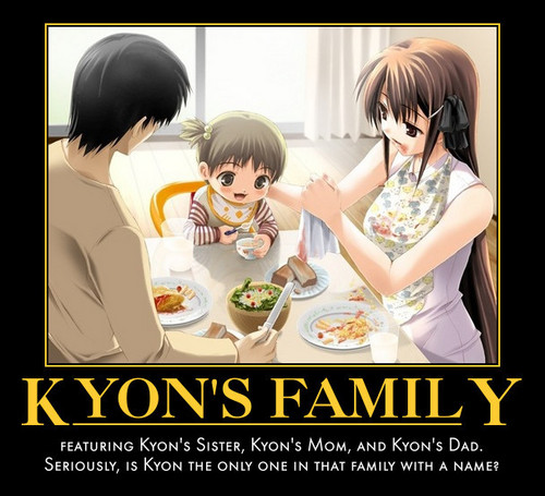  kyon's family