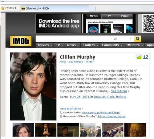  Murphy's rank on IMDb !