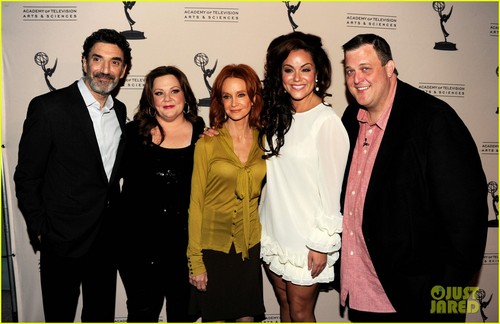  “An Evening With Mike & Molly” at the Academy of televisão Arts & Sciences