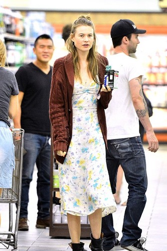  Adam and Behati out in West Hollywood
