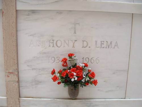  Anthony David "Tony" Lema (February 25, 1934 – July 24, 1966)