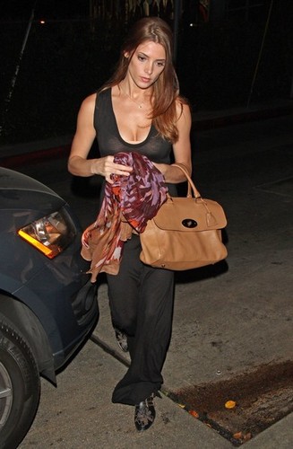  Ashley Greene arriving to the castillo, chateau Marmont in Hollywood