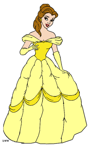 Belle Clipart - Disney Princess Photo (31710828) - Fanpop