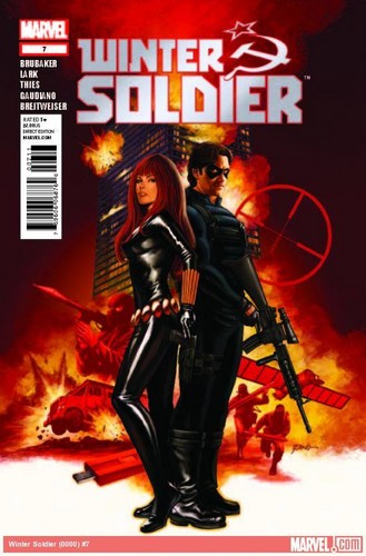  Bucky & Natalia (winter soldier soldier comic)