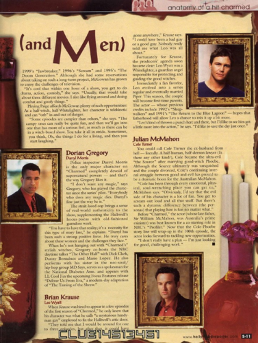 Charmed Edition - Magazine Scans - The Hollywood Reporter