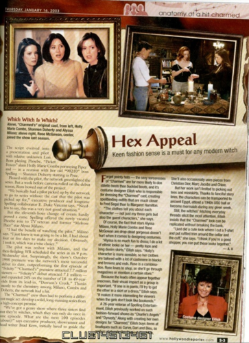  Charmed Edition - Magazine Scans - The Hollywood Reporter