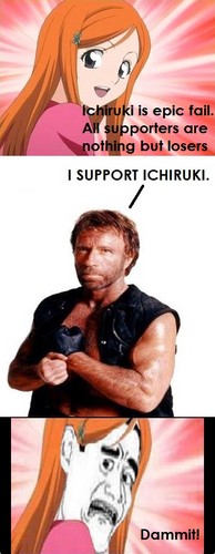  Chuck Norris supports IchiRuki!