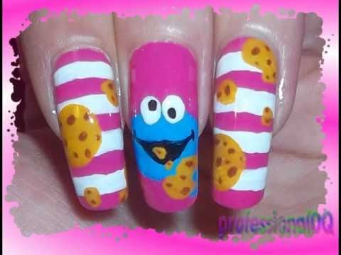  Cookie Monster Nails