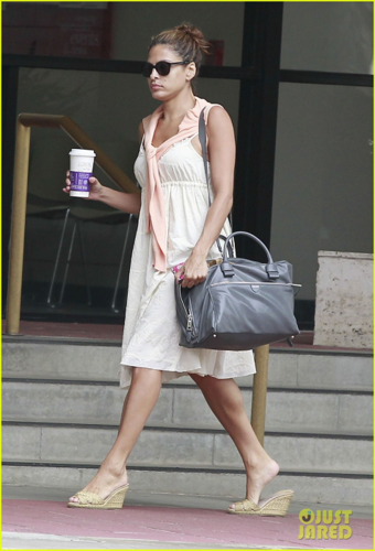  Eva - Going at the acting class in Westwood - August 03, 2012
