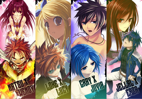  Fairy tail characters !