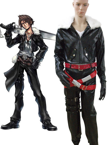  Final fantaisie VIII Squall Cosplay Costume