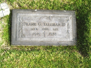  Frank Gifford Tallman ( 17 April 1919-April 15, 1978,