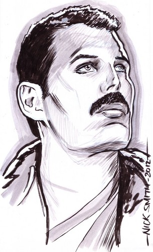  Freddie caricature