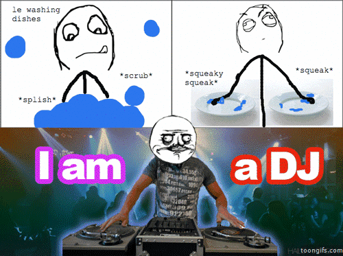 I am a DJ