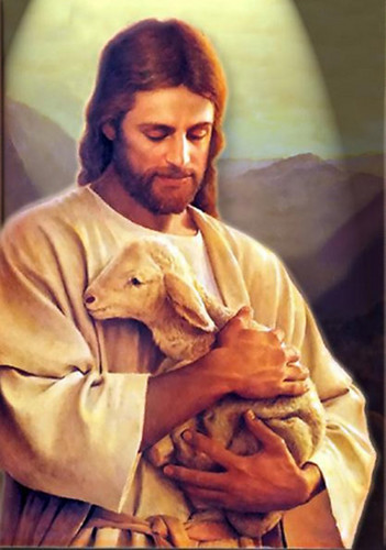  Jesus and the lamm
