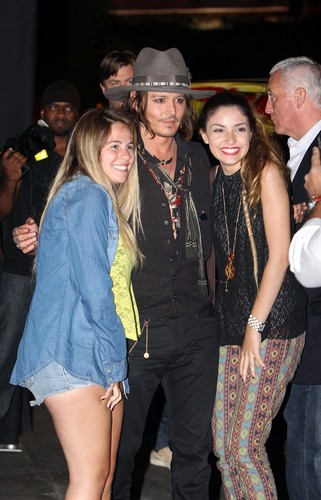  Johnny at Aerosmith concerto Afterparty - Aug. 6 2012