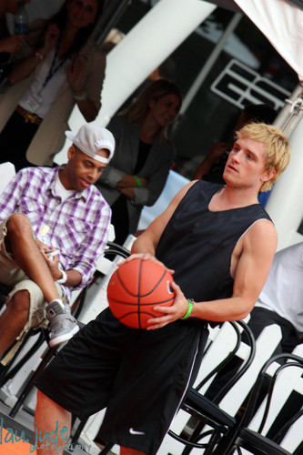  Josh at the SBNN basketbal game