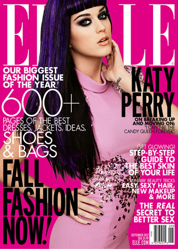  Katy Perry on ELLE’s September 2012 issue