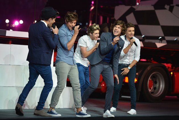 London 2012: closing ceremony -One Direction
