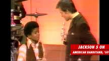  Michael And 텔레비전 Peronality/Disc Jockey, Dick Clark On "American Bandstand" Back In 1969