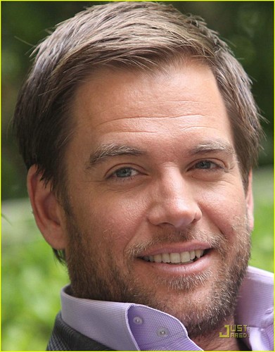 Michael Weatherly attends a press conference for his hit CBS drama, NCIS.