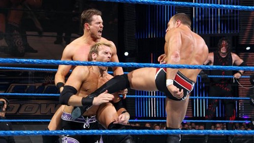  Miz, Ziggler and Bryan vs Y2J, Christian and Kane