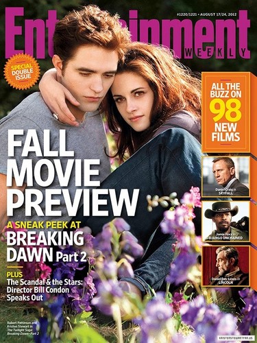  New "Entertainment Weekly" cover featuring a new still from"Breaking Dawn - Part 2".