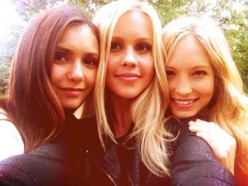  Nina Claire and Candice On Set S4