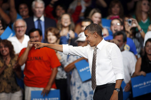 Obama Takes Two-Day Campaign schommel, swing Through Colorado [August 9, 2012]