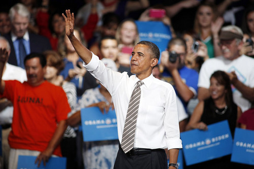  Obama Takes Two-Day Campaign ugoy Through Colorado [August 9, 2012]