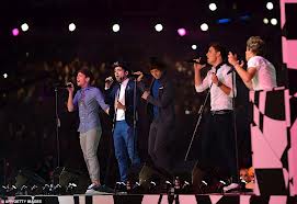  One Direction closing ceremony London 2012