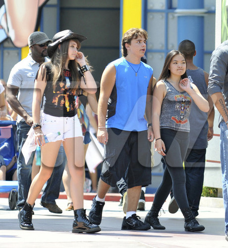  Prince And Niki At Six Flags Magic Mountain, August 4 2012