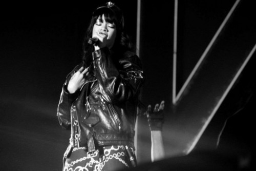  Rihanna shares some Fotos on Facebook from the 'Peace and Liebe Festival and Kollen Festival 31/8/12