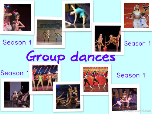 Season 1 Group Dances Collage
