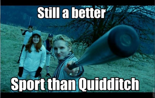 Still a better sport than Quidditch