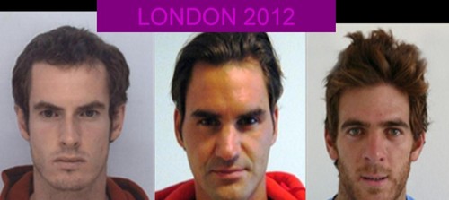  tennis results men in Londres 2012