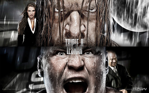  Triple H vs Brock Lesnar