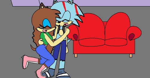  Victoria the hedgehog and Max the hedgehog couple