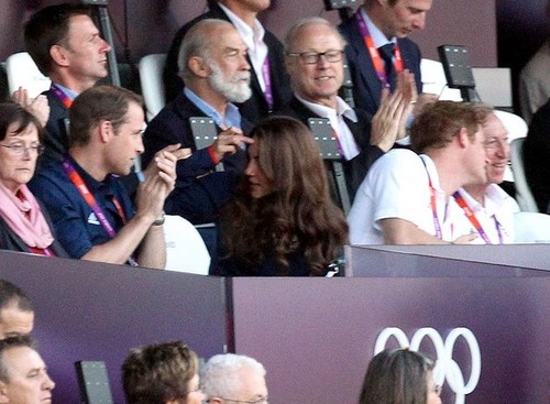  Will and Kate at the Olympics