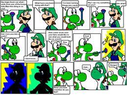 Yoshi Turns Luigi into Yoshi!